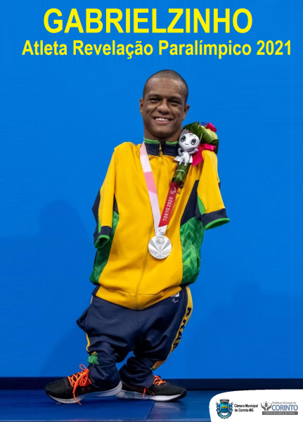 GABRIELZINHO É ELEITO ATLETA REVALAÇÃO PARALÍMPICO DE 2021