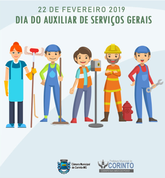O DIA 22 DE FEVEREIRO É MARCADO PELA COMEMORAÇÃO DO DIA DO AUXILIAR DE SERVIÇOS GERAIS (ASG).