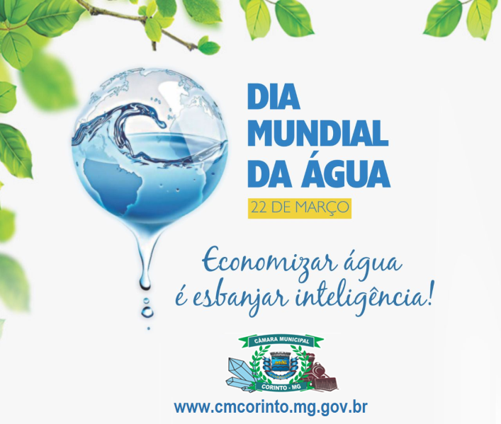 22 DE MARÇO - DIA MUNDIAL DA ÁGUA