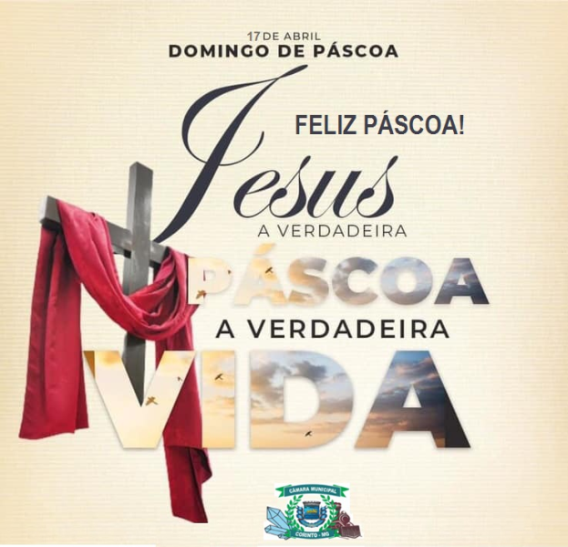 QUE ALEGRIA, CRISTO RESSUSCITOU!