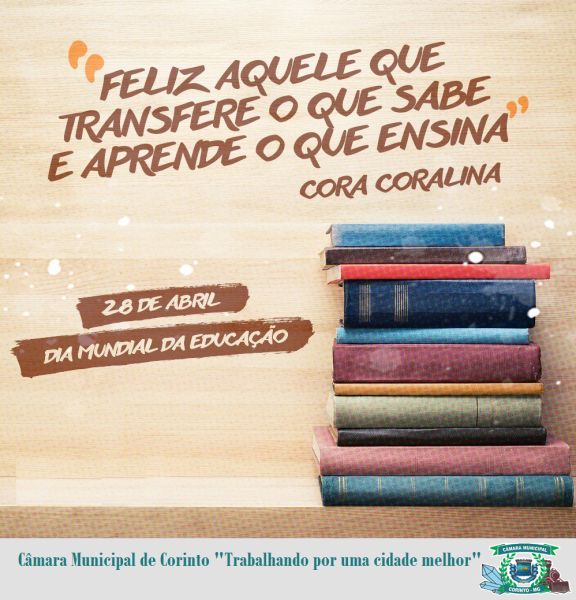 28 DE ABRIL - DIA MUNDIAL DA EDUCAÇÃO