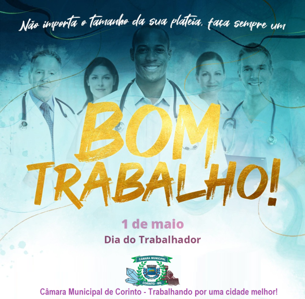 1º DE MAIO – DIA DO TRABALHO - PRABÉNS!