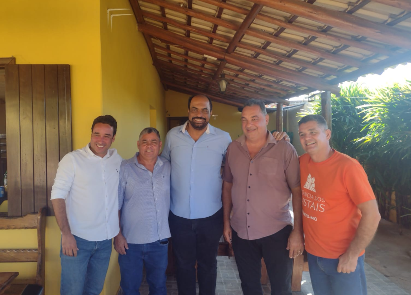 PRESIDENTE DA CÂMARA RECEBE EX-VEREADOR DUTE E EMPRESÁRIO QUE APRESENTA PROJETO DE NOVO INVESTIMENTO EM CORINTO