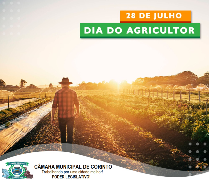 28 DE JULHO – DIA DO AGRICULTOR 
