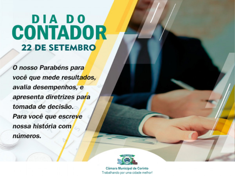 22 DE SETEMBRO: DIA DO CONTADOR