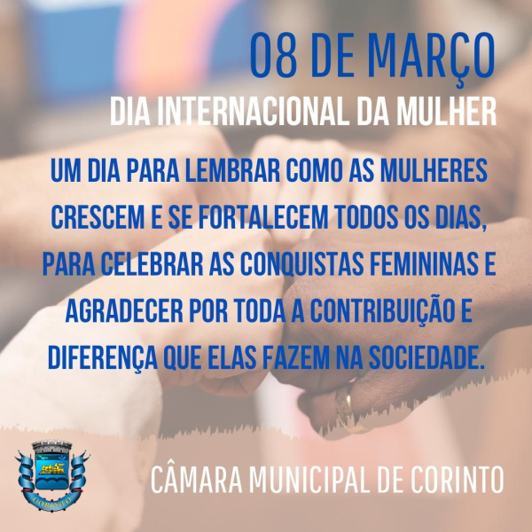  08  DE MARÇO - DIA INTERNACIONAL DA MULHER