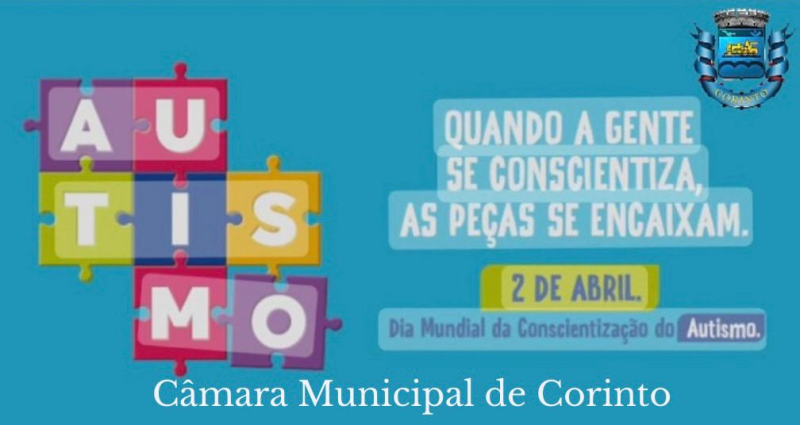 Dia 02 de Abril ( Dia Mundial da Conscientização do Autismo).