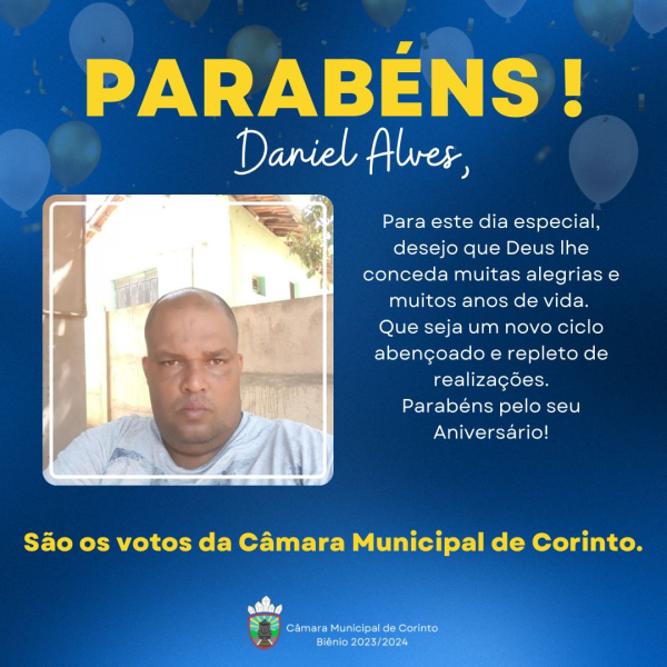 Aniversário do Vigilante Daniel Alves.