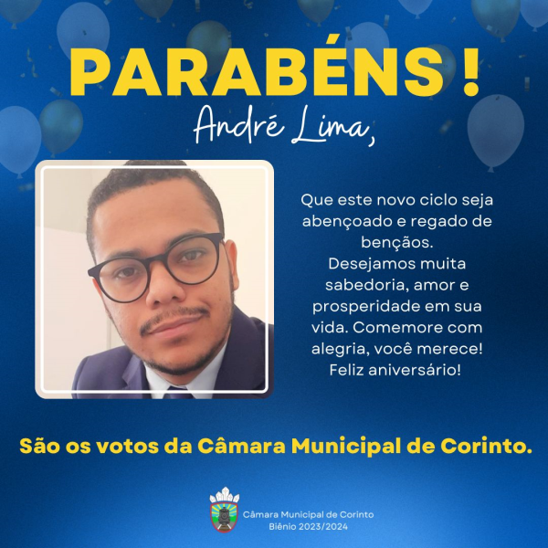 Aniversário de André.